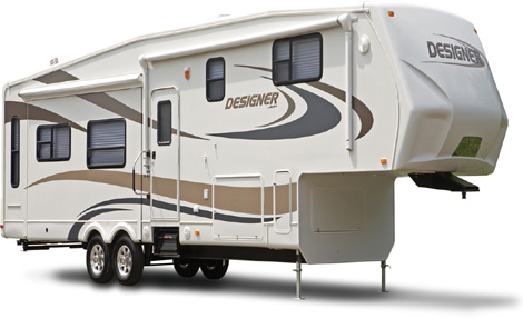 Fifth Wheel RV Trailer Towing surrey